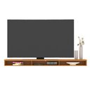 Ver imagem 3 de Rack Suspenso 3 Nichos 200 Cm Tv até 80 Polegadas Design Moderno e Funcional P/ Sala e Quarto