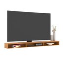 Ver imagem 4 de Rack Suspenso 3 Nichos 200 Cm Tv até 80 Polegadas Design Moderno e Funcional P/ Sala e Quarto