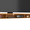 Ver imagem 5 de Rack Suspenso 3 Nichos 200 Cm Tv até 80 Polegadas Design Moderno e Funcional P/ Sala e Quarto