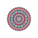 Ver imagem 2 de Adesivo de Parede New Mandala 18 Arte Destaque 0,75 X 0,75 Metros