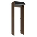 Ver imagem 7 de Porta-geladeira 73 Cm 1 Porta Basculante Rustic/preto Glamy Madesa