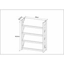 Ver imagem 3 de Sapateira Multimóveis VCR35006 Branco/Nogal