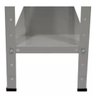 Estante / Armario de Aço 30cm 6 Bandejas Cinza Suporta 120kg - 5
