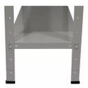 Ver imagem 5 de Estante / Armario de Aço 30cm 6 Bandejas Cinza Suporta 120kg