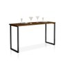 Mesa de Jantar Industrial 120x45cm para 2 Lugares Klm Móveis - 2