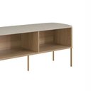 Ver imagem 6 de Sapateira Banco Bárbara Estofada 93cm Pé Metal Asn 28968 Boho Naturart