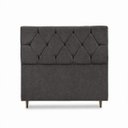 Ver imagem 3 de Cabeceira para Cama Casal Queen Estofada 1,58m Zoe Vilajo – Suede Crush Cacau