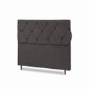 Ver imagem 5 de Cabeceira para Cama Casal Queen Estofada 1,58m Zoe Vilajo – Suede Crush Cacau