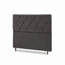 Ver imagem 4 de Cabeceira para Cama Casal Queen Estofada 1,58m Zoe Vilajo – Suede Crush Cacau