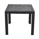 Ver imagem 3 de Mesa Quadrada Rattan Montavel Preta Plastico Plasnew