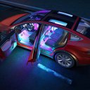 Ver imagem 4 de Barra Led Neon Carro Moto Musica Som 8 Cores RGB Controle Iluminaçao Decoraçao Enfeite AB MIDIA MC10