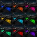 Ver imagem 5 de Barra Led Neon Carro Moto Musica Som 8 Cores RGB Controle Iluminaçao Decoraçao Enfeite AB MIDIA MC10