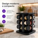 Ver imagem 6 de Conj Porta Condimentos de Vidro Giratorio c/12 Potes de 85ml - CM4