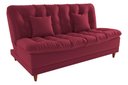 Ver imagem 1 de Sofá Cama 3 Lugares 1,85 Mts Duda Matrix Vinho