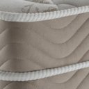 Ver imagem 6 de Conjunto Cama Box Baú Casal e Colchão Ortobom Airtech Molas Ensacadas Bege