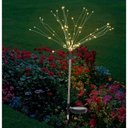 Ver imagem 2 de Luminária Decoração Fogos Artifício Luzes Solar para Jardim