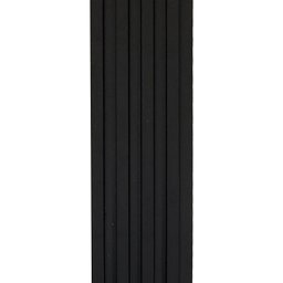Painel Ripado Wpc Interno Wave Cor: Preto 1,45m X 16cm (0,21m²) Woopo - 6