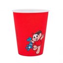 Ver imagem 3 de Jogo 2 Copos Plástico Mônica Vermelho 400ml Turma da Mônica