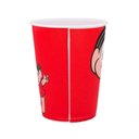 Ver imagem 5 de Jogo 2 Copos Plástico Mônica Vermelho 400ml Turma da Mônica
