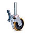 Ver imagem 1 de Rodas para Andaimes Tubular com Trava em Pu 6x2 350 Kg