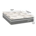 Ver imagem 3 de Colchão Casal Sr Life Vellus Ii Espuma D28 138x188x27cm Cinza