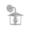 Arandela Blumenau Colonial Nina Quadrada Vidro Liso E27 Bivolt Branco - 2