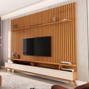 Ver imagem 1 de Conjunto de Rack e Painel Vértice Nature Off White