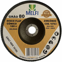 Ver imagem 1 de Disco Flap Reto 7" G60 Zirconio Melfi