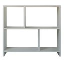 Ver imagem 3 de Mini Rack Estante Nicho Aparador Sala Quarto Escritório