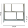 Mini Rack Estante Nicho Aparador Sala Quarto Escritório - 4