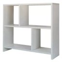 Ver imagem 2 de Mini Rack Estante Nicho Aparador Sala Quarto Escritório