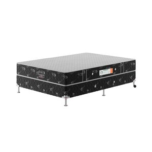 Cama Box Casal Bio Green Spubio Incofal Preto 138x188x54cm