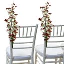 Ver imagem 7 de Kit 9 Flores Artificiais Vermelho para Buquês Arranjos e Decoração