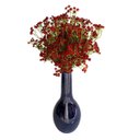 Ver imagem 6 de Kit 9 Flores Artificiais Vermelho para Buquês Arranjos e Decoração
