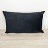 Capa de Almofada Retangular Suede:preto - 3