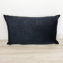 Ver imagem 2 de Capa de Almofada Retangular Suede:preto