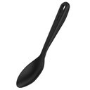 Ver imagem 1 de Kit 48 Colheres para Servir Nylon Preta Restaurante Buffet Cozinha Arroz Molho Crippa