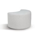 Ver imagem 2 de Puff para Sala de Estar 40cm X 50cm Linho Branco