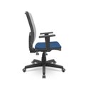 Ver imagem 2 de Cadeira Brizza Presidente Plaxmetal Tela Cinza Base Standard Back System 3d Azul T12