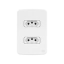 Ver imagem 1 de 2 Tomada 2p+t 20a/250v Placa 4x2 Compose Branca Weg