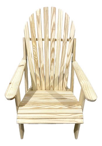 Cadeira Pavao Adirondack Pinus com Stain Osmocolor e Verniz - Stain Incolor - Natural - 2