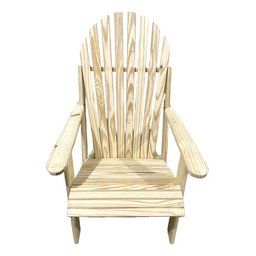 Cadeira Pavao Adirondack Pinus com Stain Osmocolor e Verniz - Stain Incolor - Natural - 2