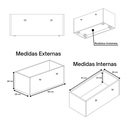 Ver imagem 6 de Estante Nicho Organizador de Brinquedos Infantil em Mdf Plancasa:branco Tx