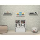 Ver imagem 2 de Estante Nicho Organizador de Brinquedos Infantil em Mdf Plancasa:branco Tx