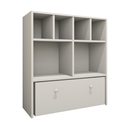 Ver imagem 3 de Estante Nicho Organizador de Brinquedos Infantil em Mdf Plancasa:branco Tx