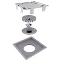 Ver imagem 1 de Ralo Sm Quadrata Oculto 15x15 c/ Base ABS - Rpi 15