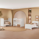 Ver imagem 7 de Berço Americano 3 em 1 para Colchão 70x130cm com Grade