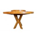 Ver imagem 5 de Mesa Redonda Michigan 140cm marchetada Madeira Peroba Rosa