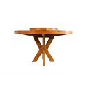Ver imagem 3 de Mesa Redonda Michigan 140cm marchetada Madeira Peroba Rosa