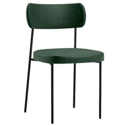 Kit com 2 Cadeira Mila Laminado Verde Musgo - Fdecor - 4